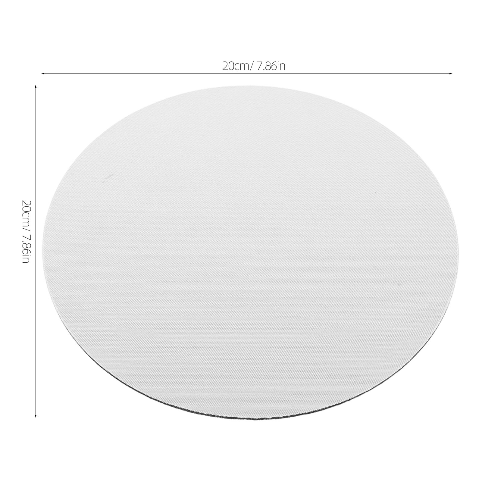 12Pcs White Round Sublimation  - Mouse Pad Blank Sublimation review and price