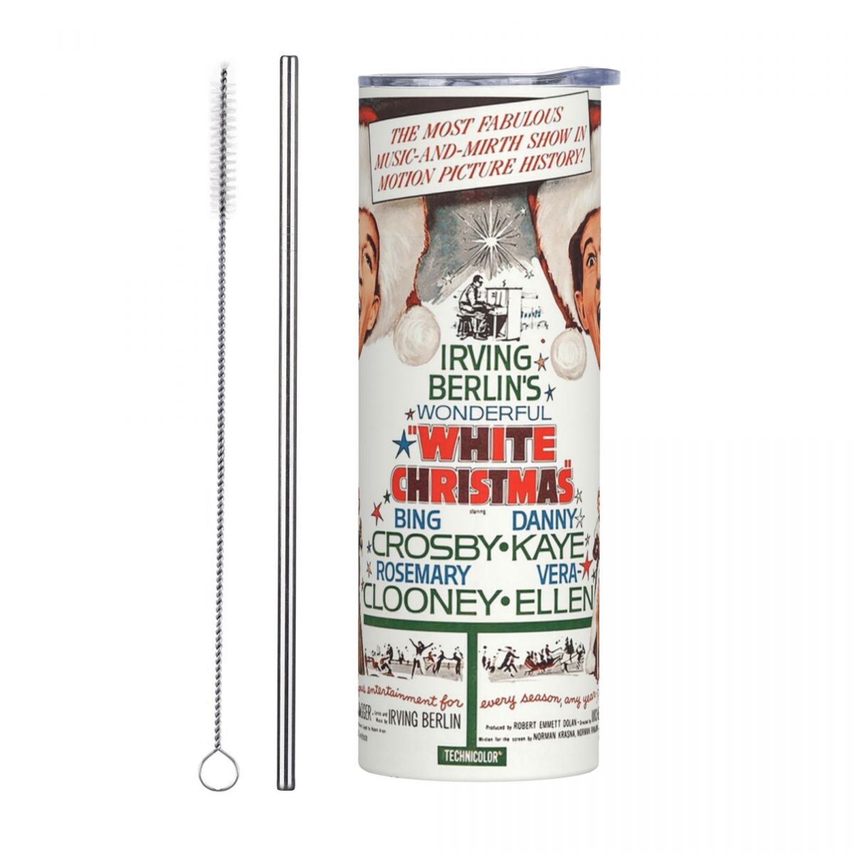 White Christmas - Bing Crosby, - Tumbler 20Oz White review and price