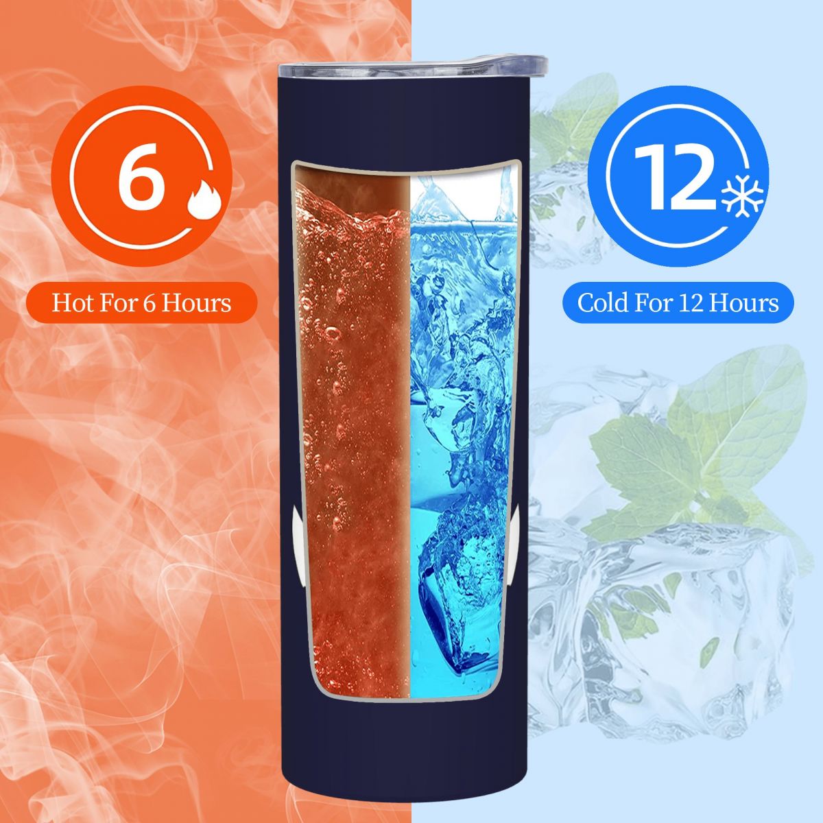White Anchor On Navy Blu Stain - Tumbler 20Oz White review and price