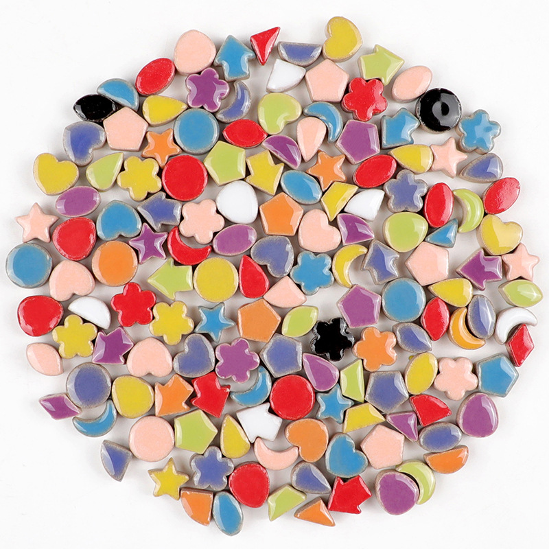 50g 1cm Multicolor Ceramic Irr - Ceramic Tile Blank review and price