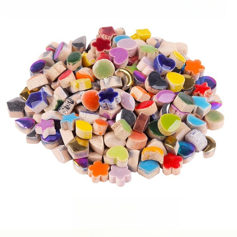 50g 1cm Multicolor Ceramic Irr - Ceramic Tile Blank review and price