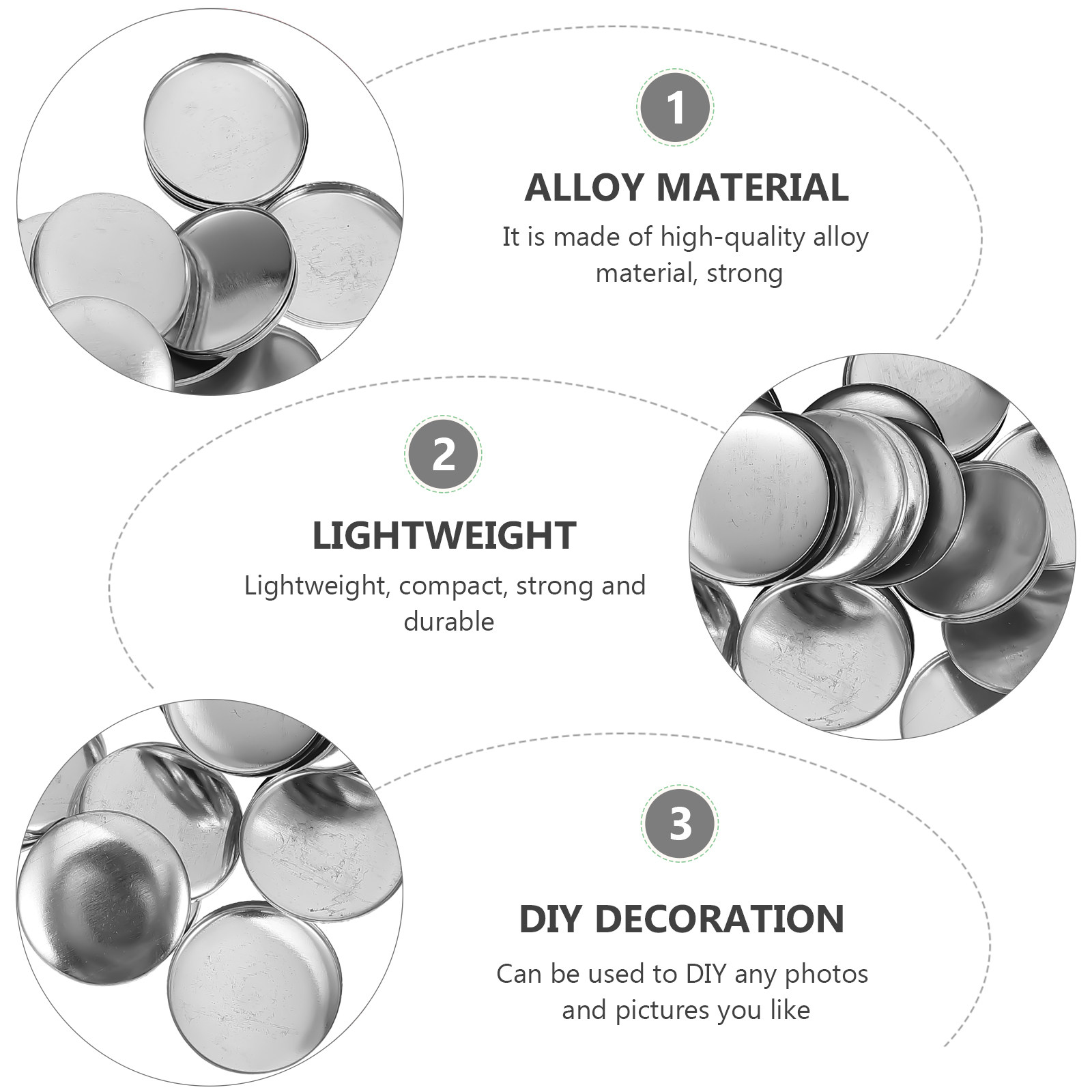 100 Sets Blank Badges Making M - Button Badge Blank review and price