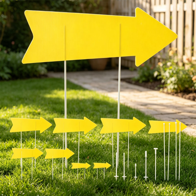 10pcs Arrow Yard Signs With St - Yard Sign Blank review and price