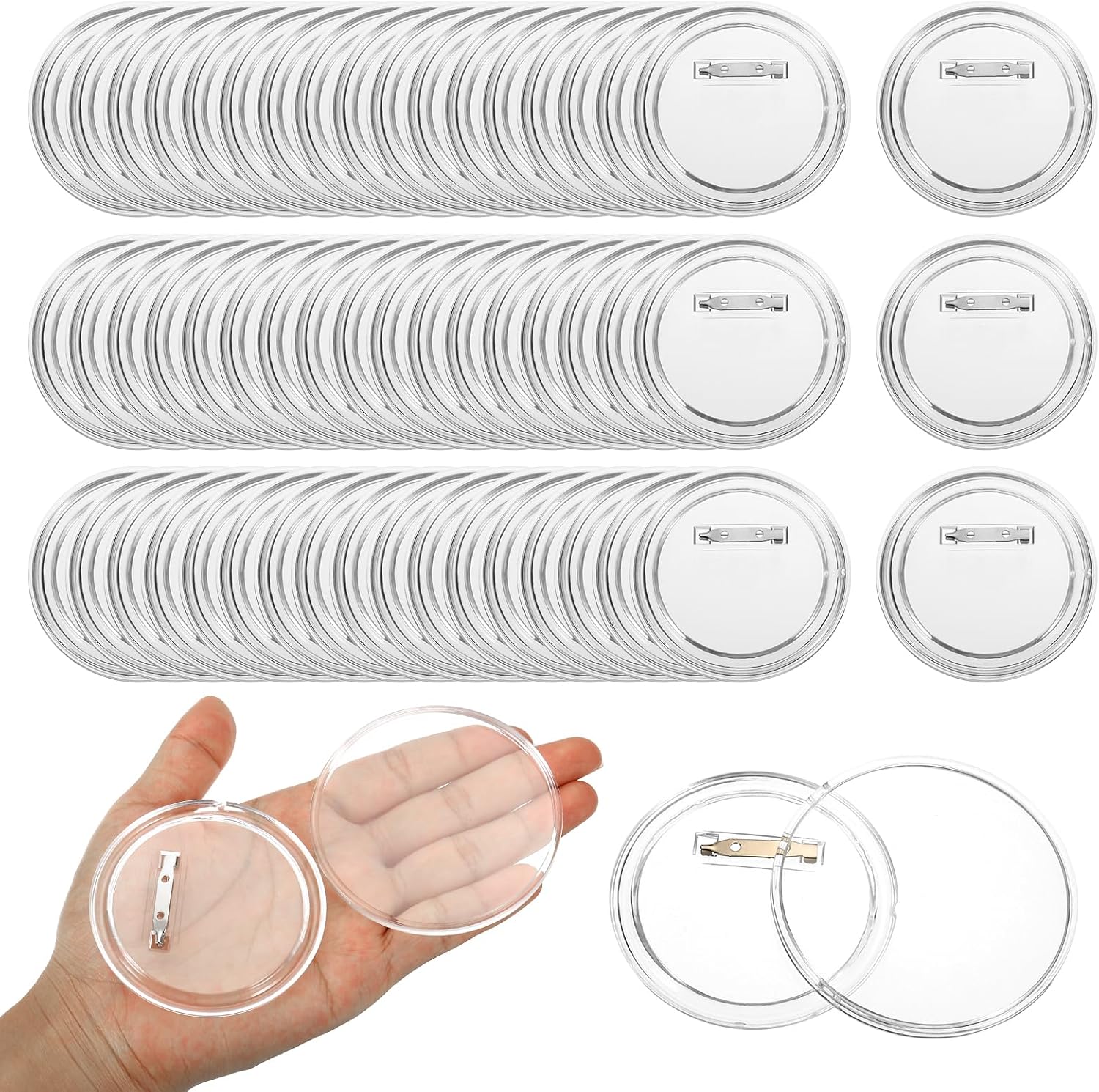 Acrylic Circle Badge Making Ki - Button Badge Blank review and price