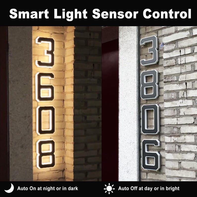 Solar LED House Number Sign Wa - Yard Sign Blank review and price