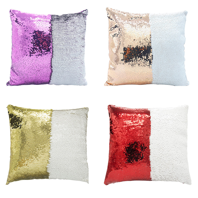 5pcs 40*40CM Flip-on sequin th - Pillow Cover Sublimation review and price