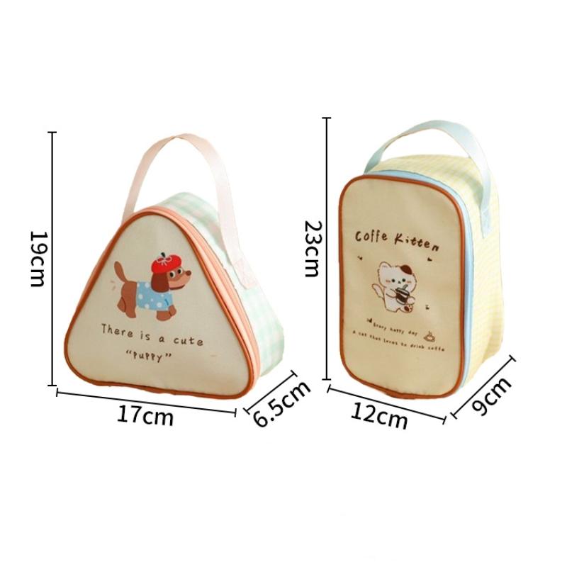 1Pc Cute Cartoon Thermal Lunch - Tote Bag Sublimation review and price