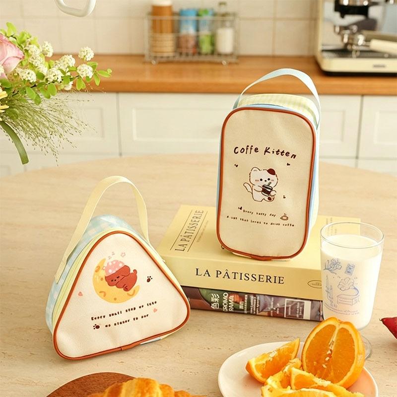 1Pc Cute Cartoon Thermal Lunch - Tote Bag Sublimation review and price