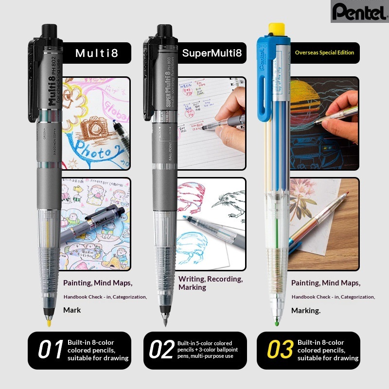 Original Japan Pentel Art Mult - Staedtler Pencil Lumocolor review and price