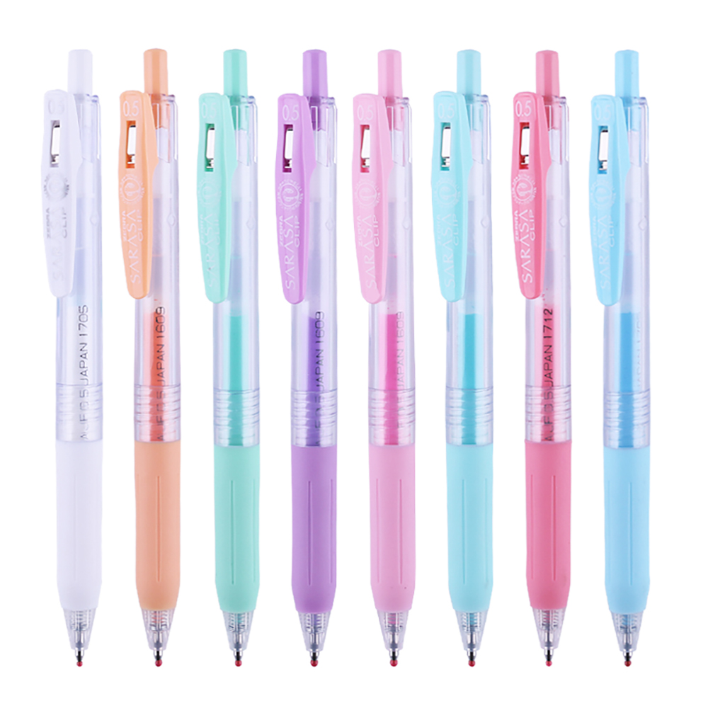 Japan Zebra Gel Ink Pen SARASA - Zebra Pen Mildliner review and price
